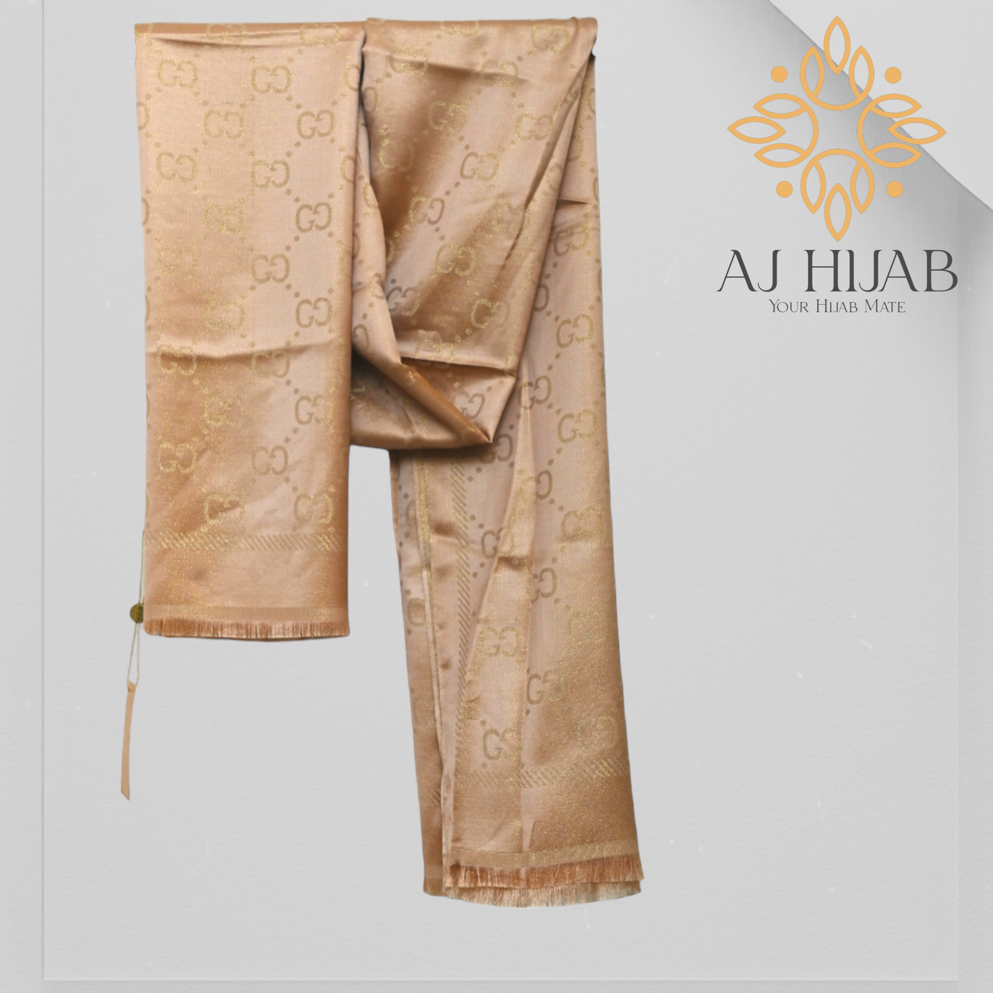 GC Gold Star Golden Hijab - AJ Hijab