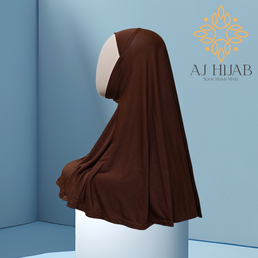 Rust Imported Medium Makhna - AJ Hijab