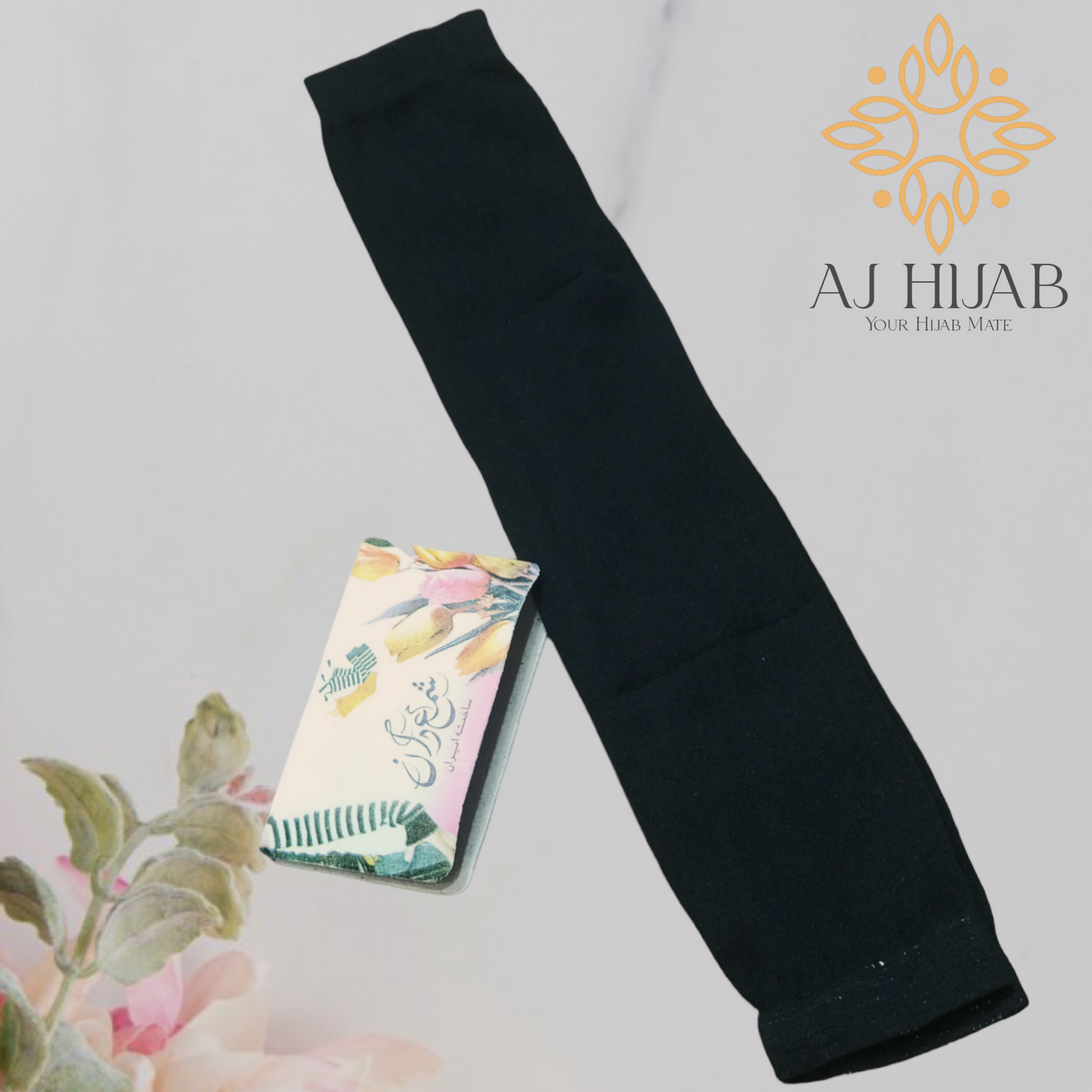 Kid's Arm Sleeves - Black - AJ Hijab