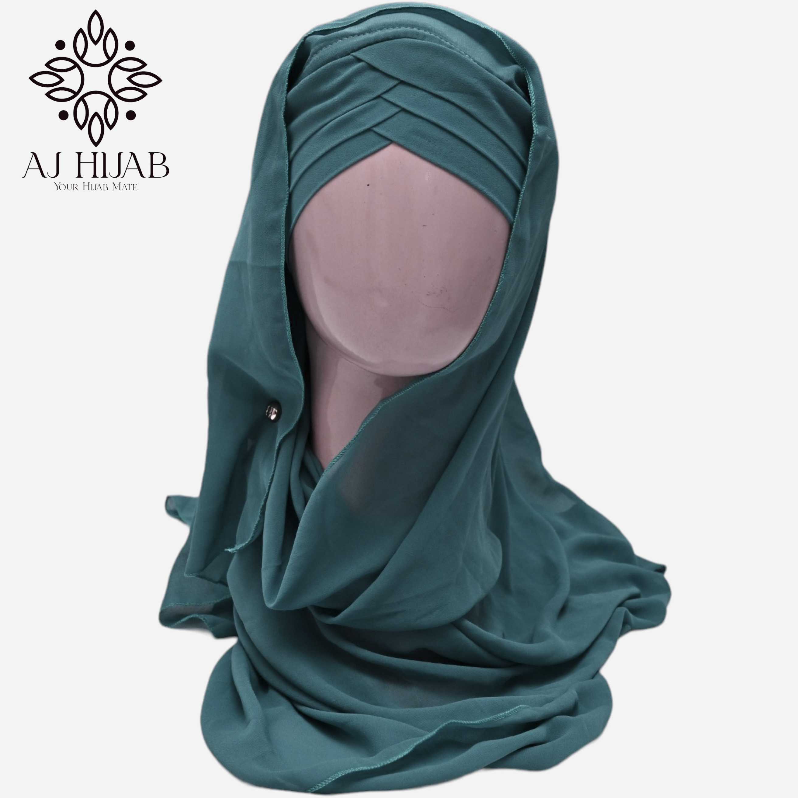 Criss cross hijab top