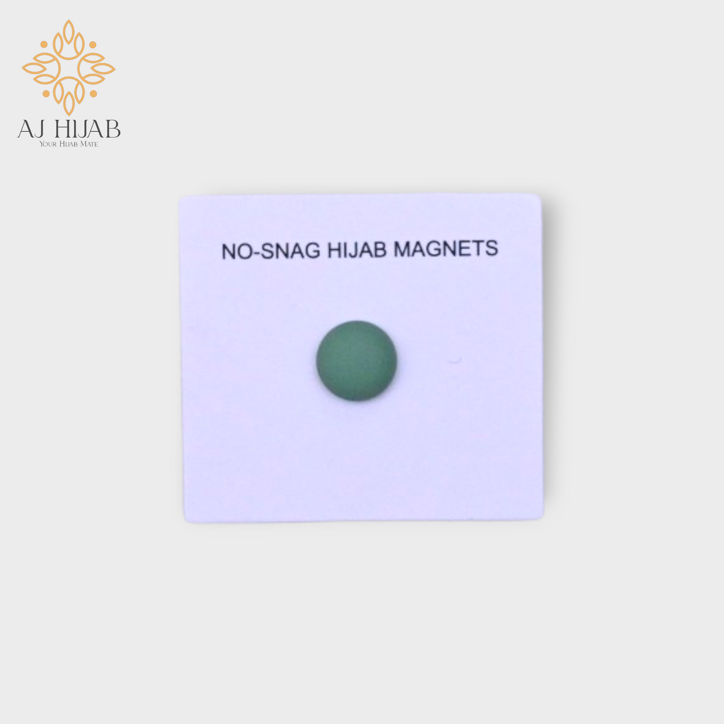 Round Matte Magnet Strong - AJ Hijab