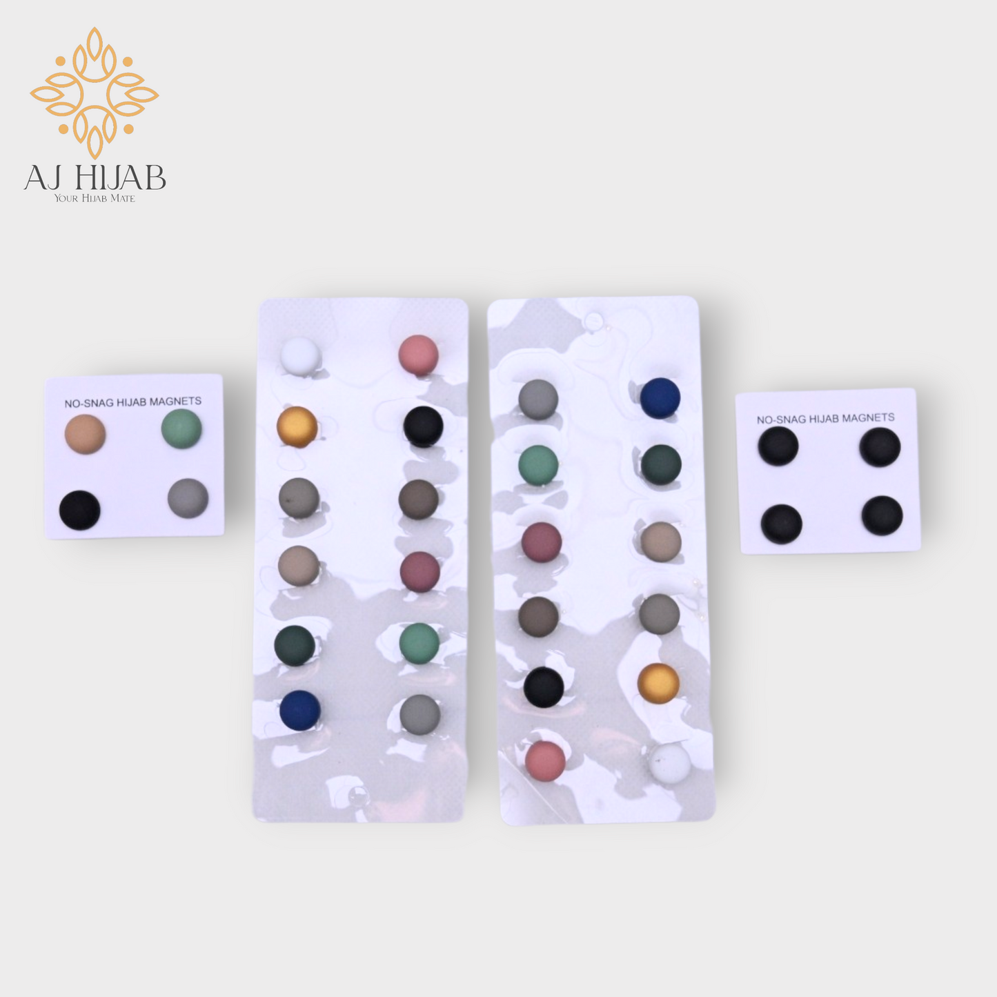Round Matte Magnet Strong - AJ Hijab