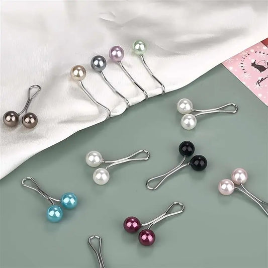 Pearl Clip Pin - Multi