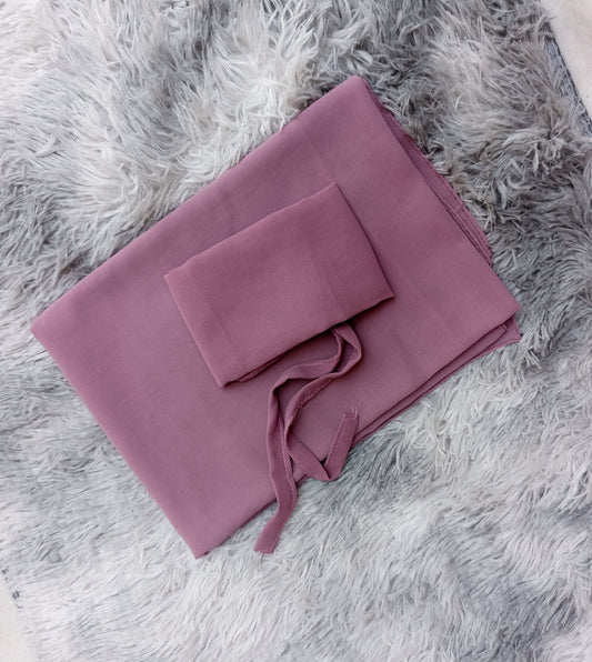 Hijab & Niqab Cream Pink Sett