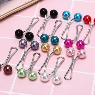 Pearl Clip Pin - Multi