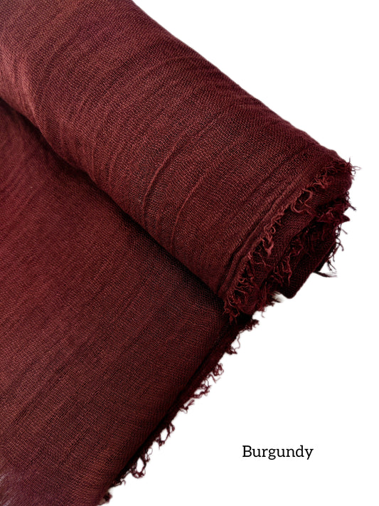 Crimps - Burgundy