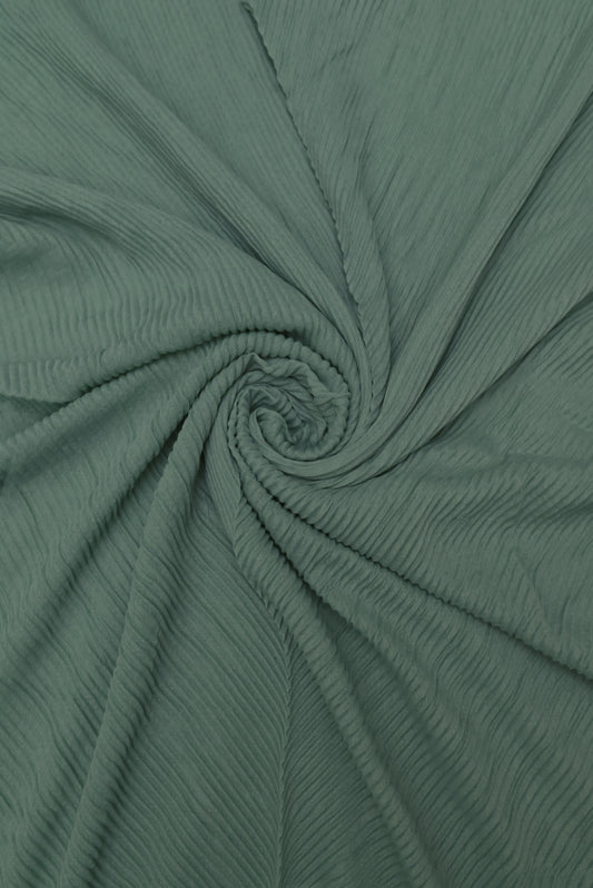 Crumpled Hijab - Mint