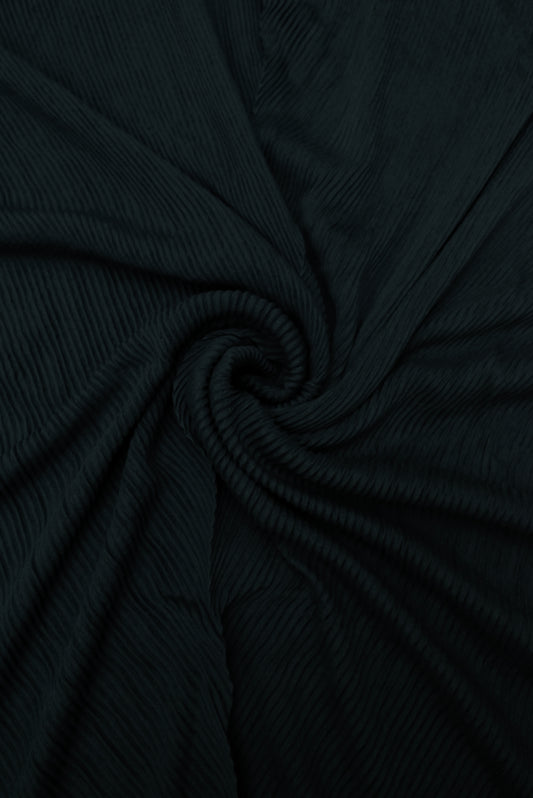 Crumpled Hijab - Emerald
