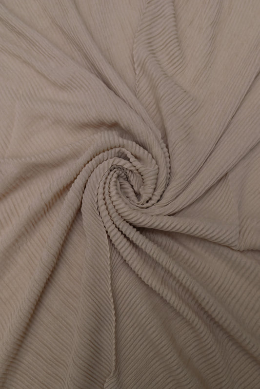 Crumpled Hijab - Fawn