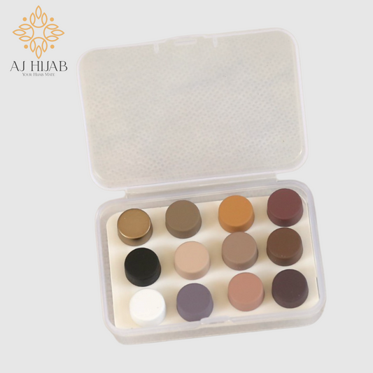 Flat Round Matte Magnet Strong - AJ Hijab