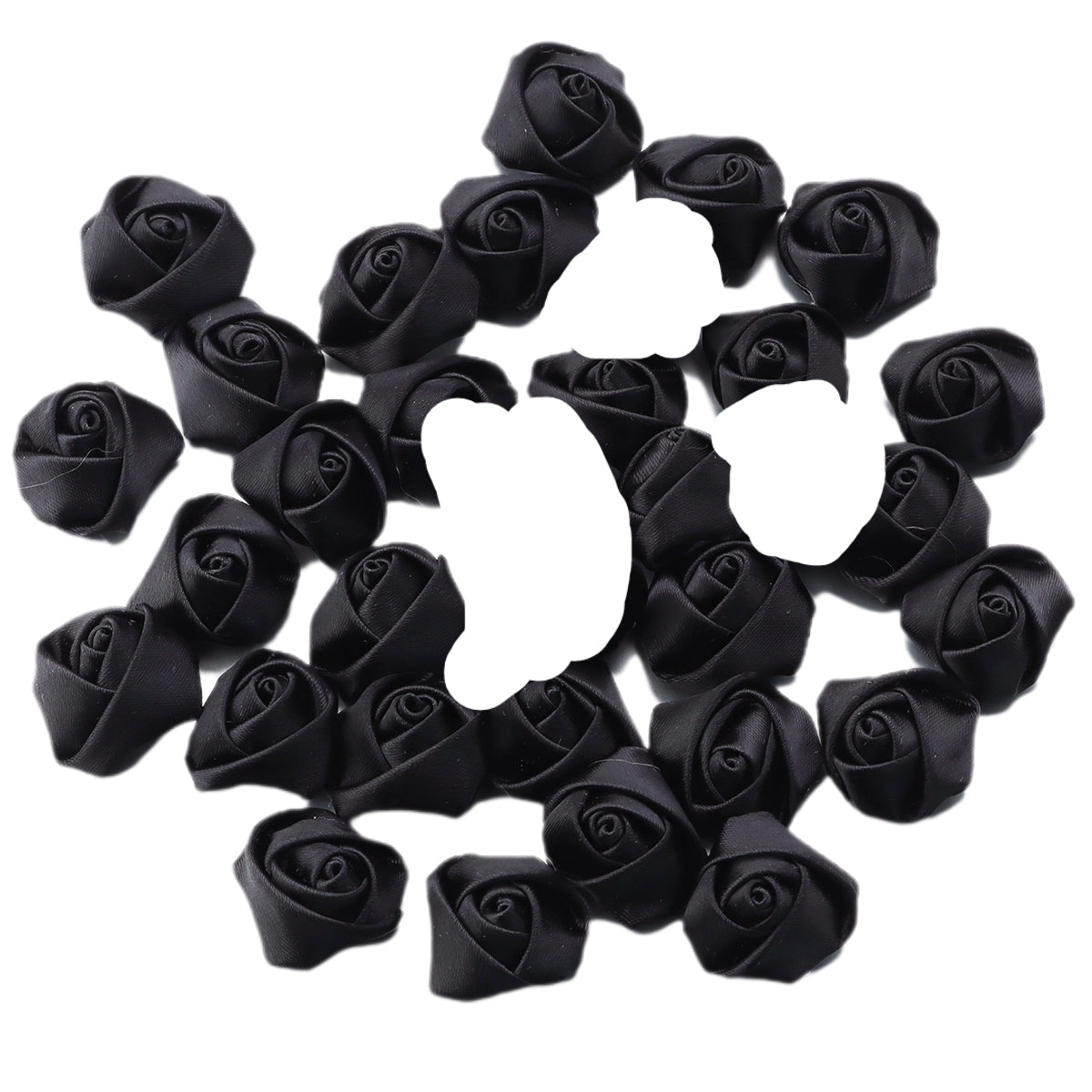 Flower Magnet - Black (1 Pair)