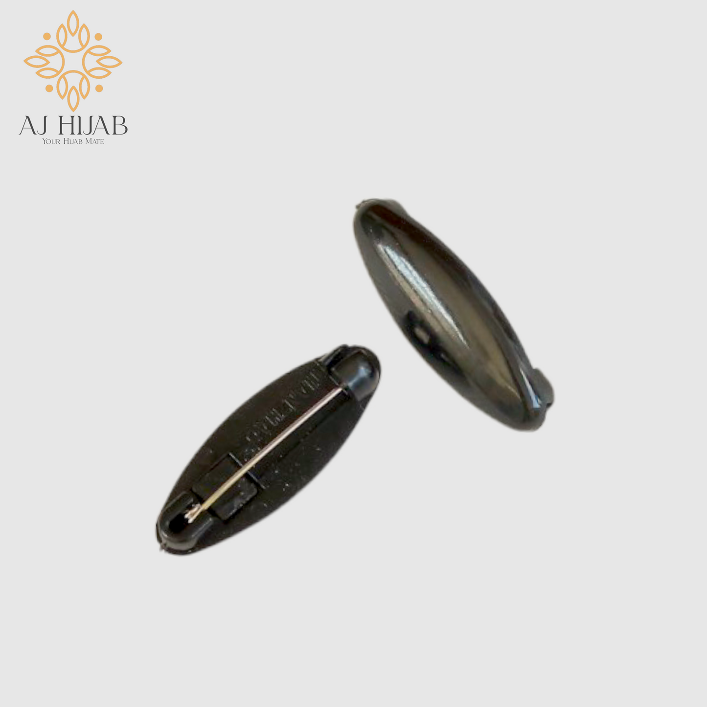 Hard Plastic Pin Pack - Black - AJ Hijab