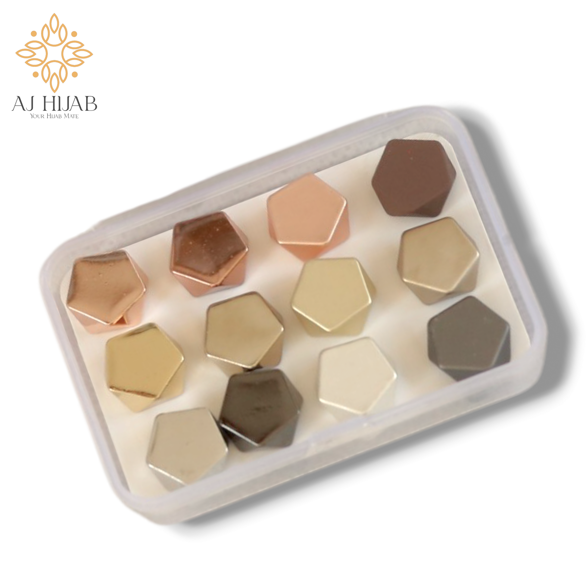 Hexagon Shine Magnet Strong - AJ Hijab