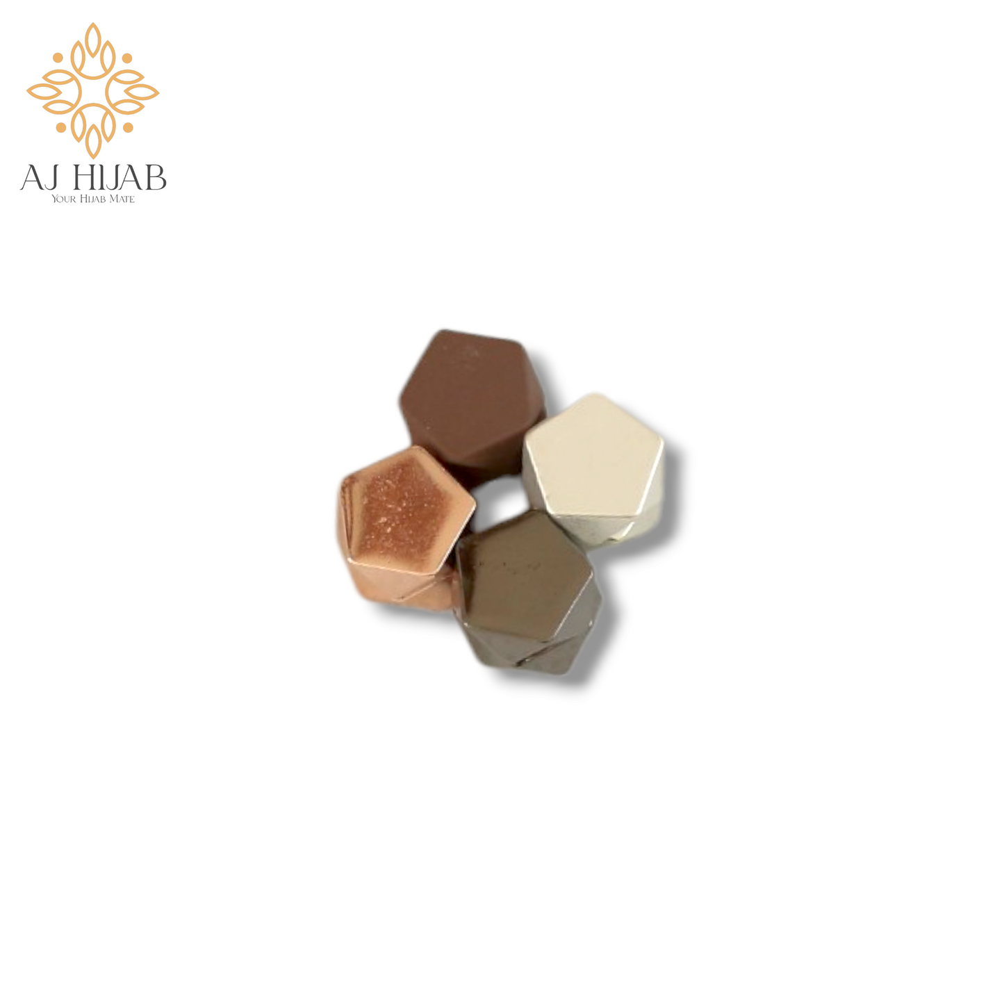 Hexagon Shine Magnet Strong - AJ Hijab