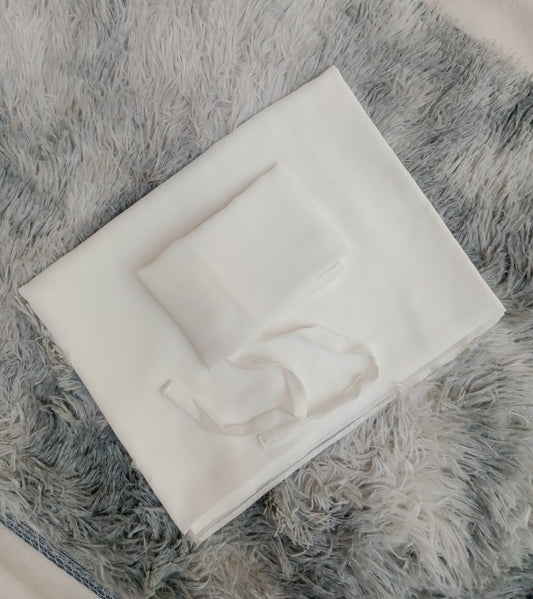 Hijab & Niqab Off White Sett