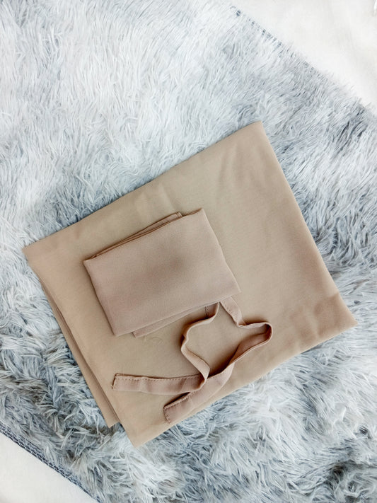 Hijab & Niqab Sandrift Sett