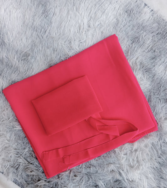 Hijab & Niqab Dark Pink Sett