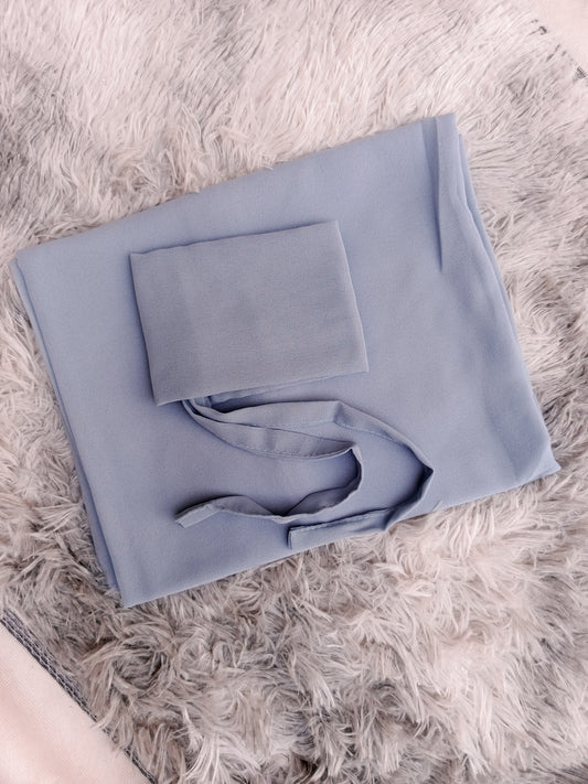Hijab & Niqab Denim Sett