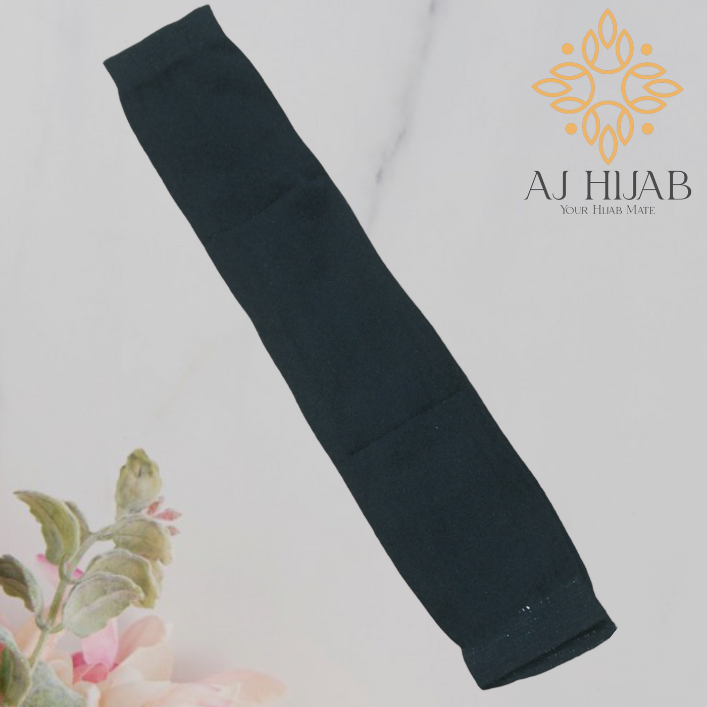 Kid's Arm Sleeves - Black - AJ Hijab