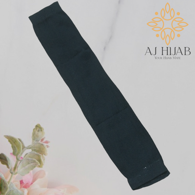 Kid's Arm Sleeves - Black - AJ Hijab