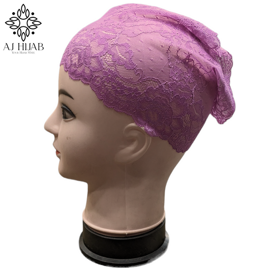 Net Head Band - Opera Mauve