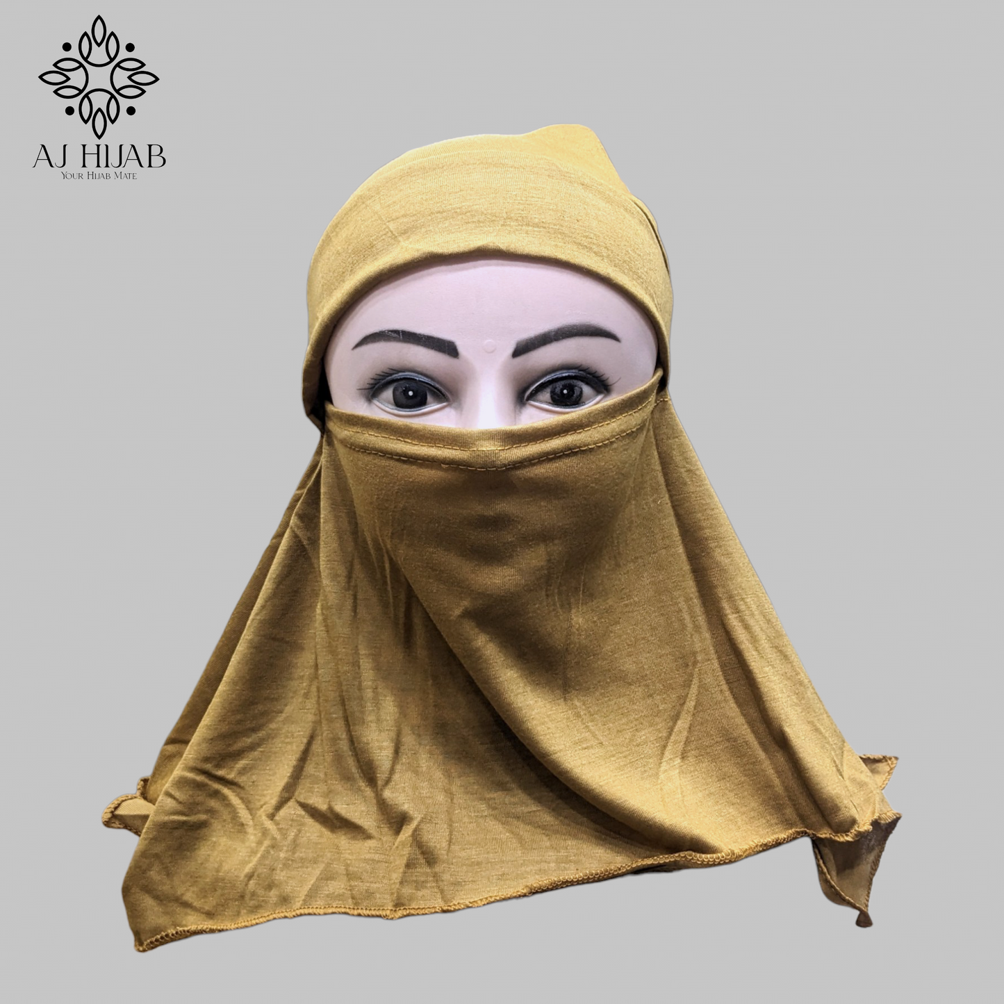 Ninja With Niqab Cap - Golden