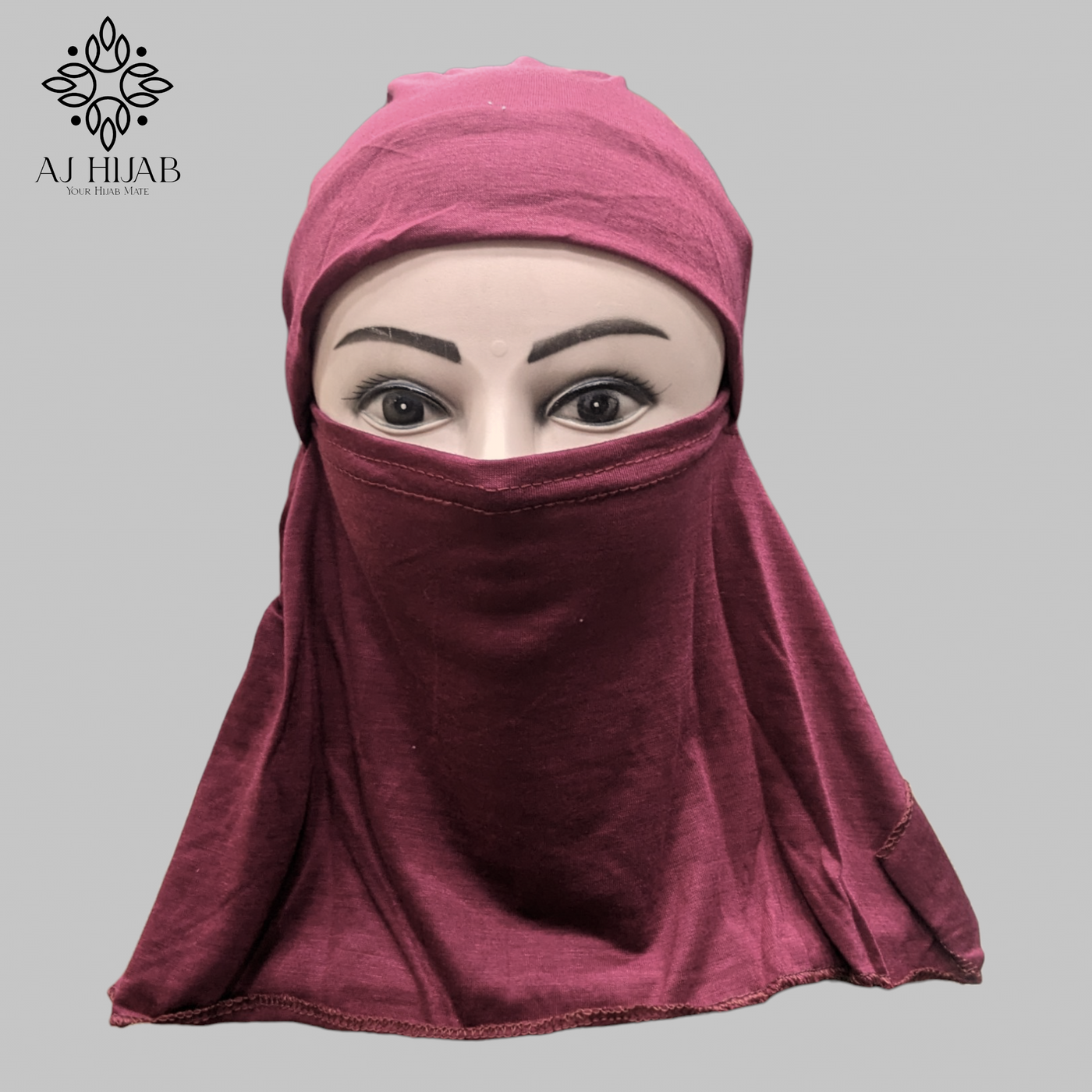 Ninja With Niqab Cap - Maroon