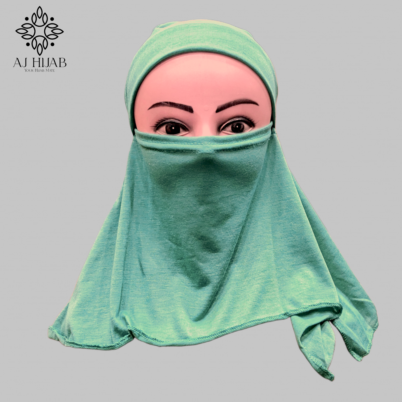 Ninja With Niqab Cap - Sea Green