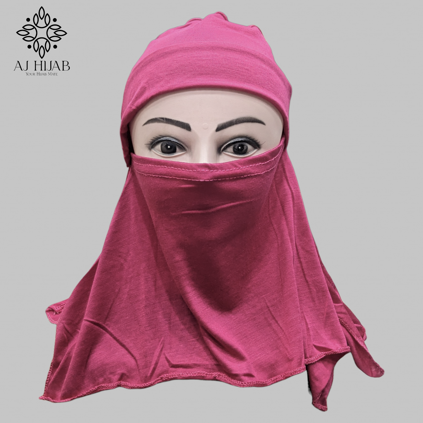 Ninja With Niqab Cap - Shock Pink