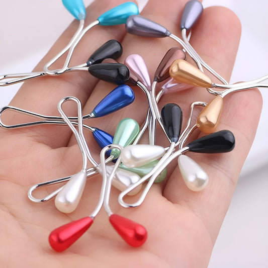 Glider Drop Pearl Pins - Multicolored