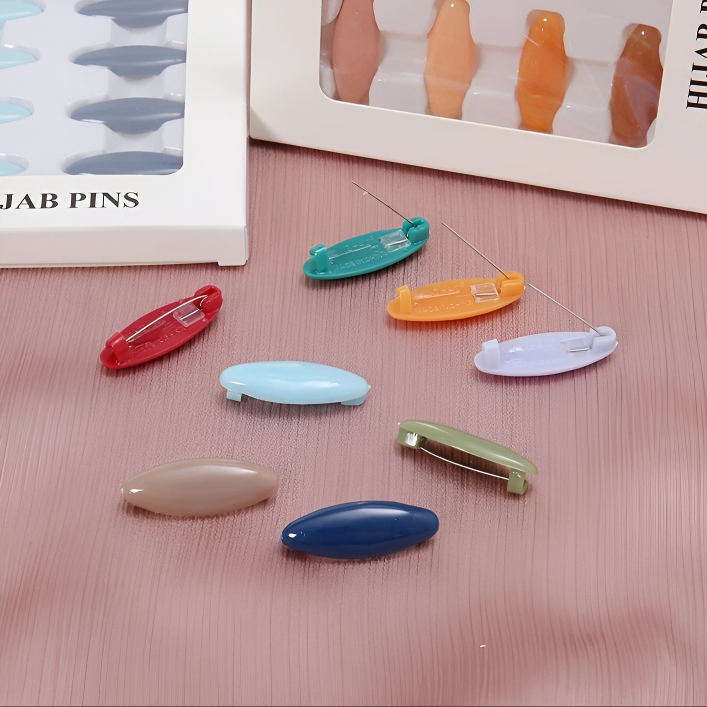 Hijab Safety Pins Box - Multi