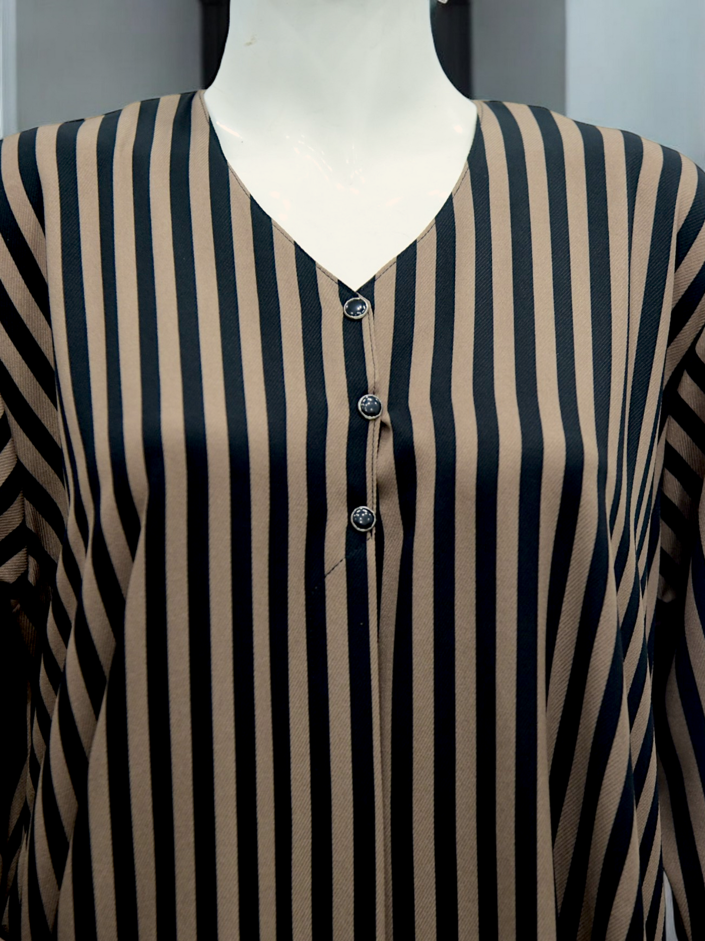 Casual Stripes Abaya