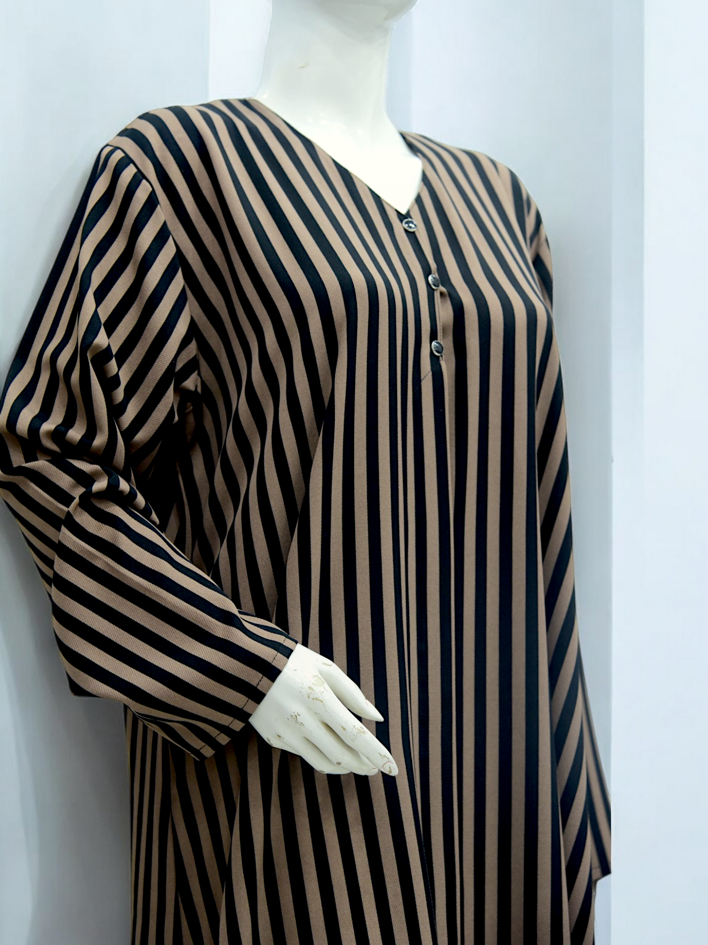 Casual Stripes Abaya