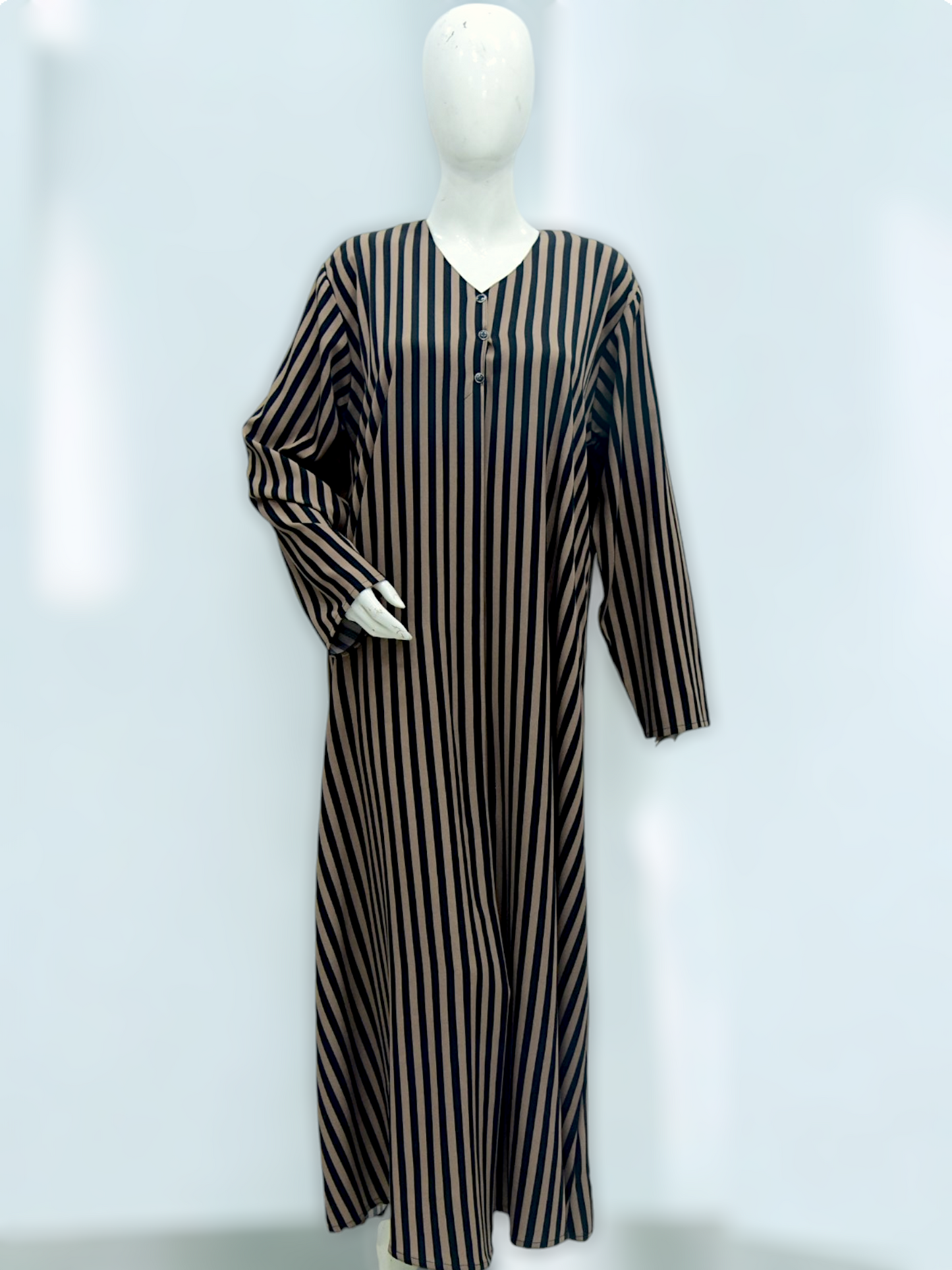 Casual Stripes Abaya