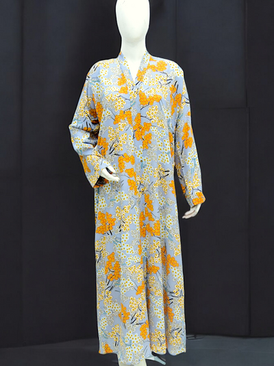 Printed Abaya