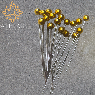 Premium Wheel Pin Golden - AJ Hijab