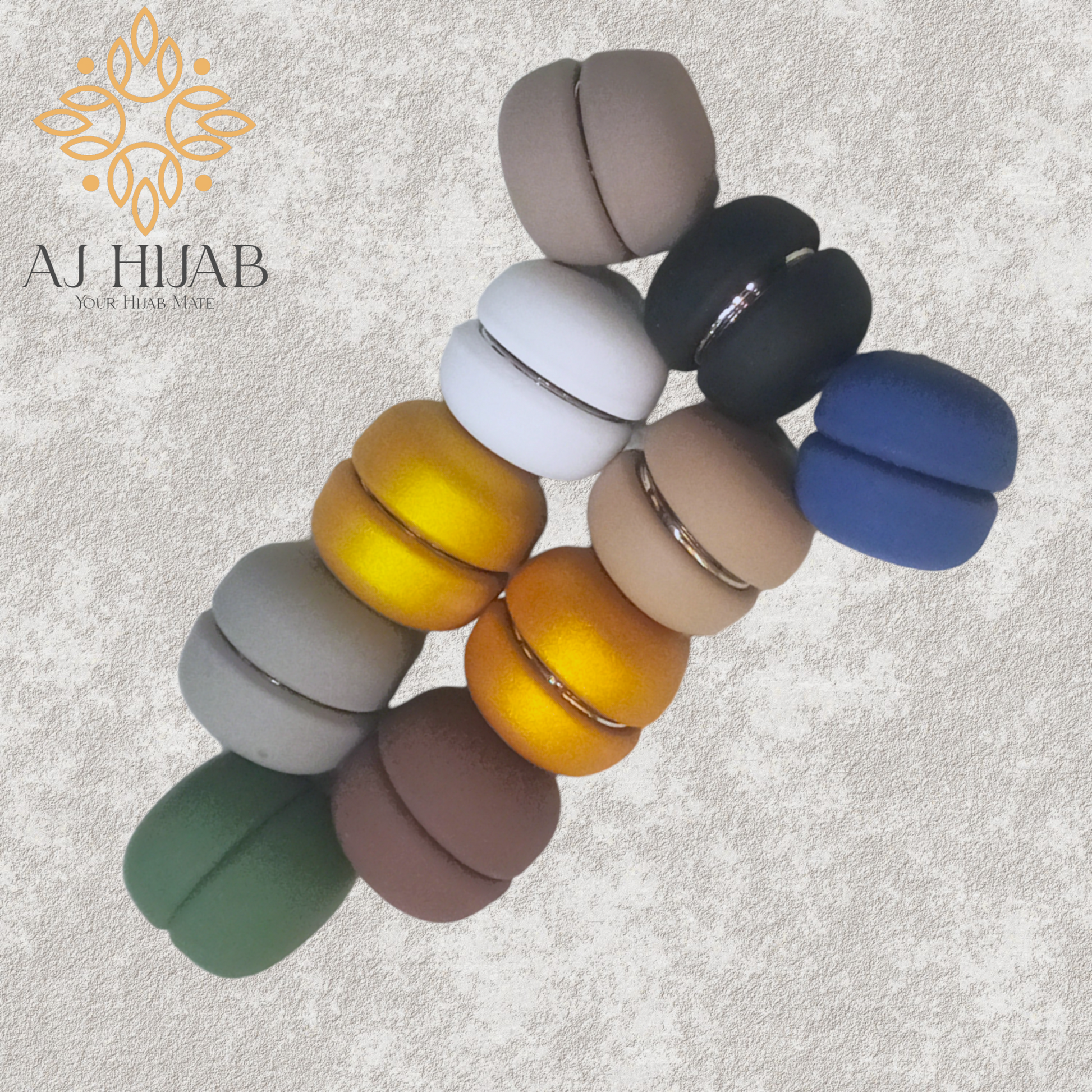 Round Matte Magnet Strong - AJ Hijab