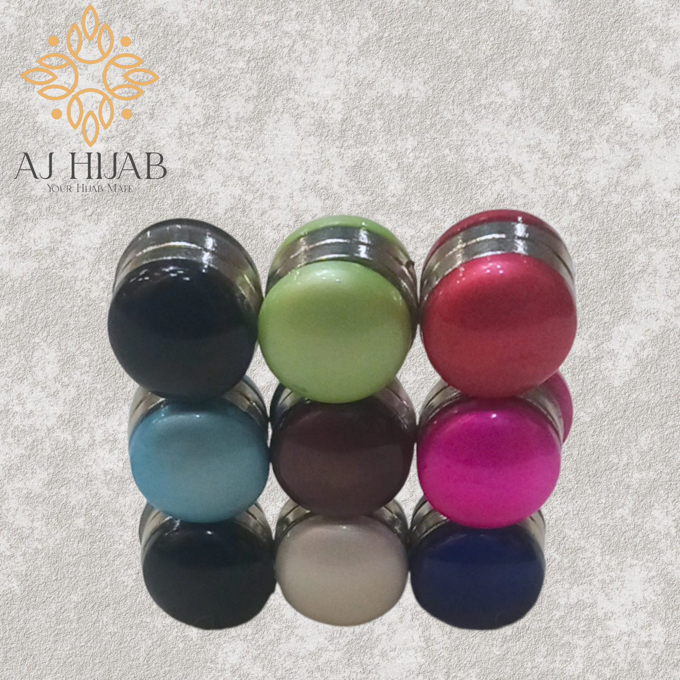 Round Small Magnet - AJ Hijab