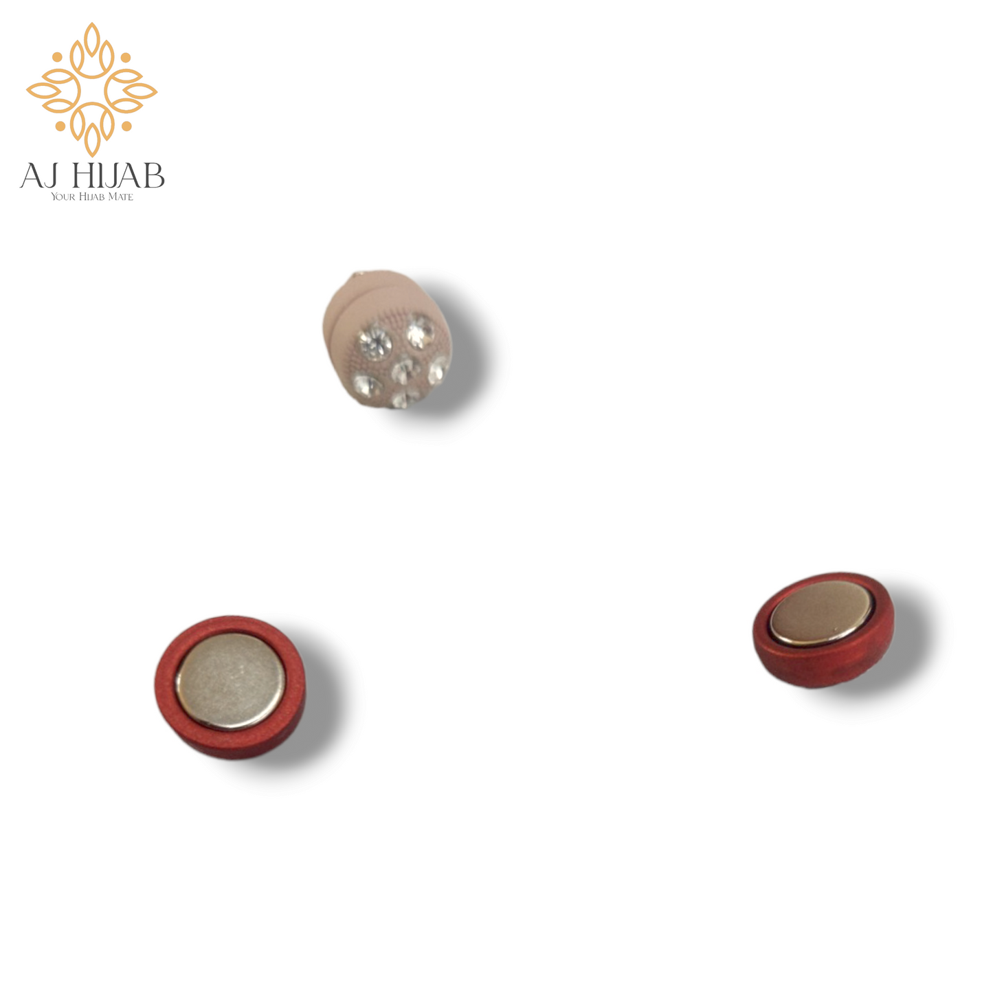 Round Diamond Magnet Strong - AJ Hijab