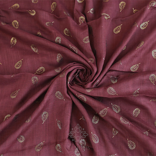 Royal Hijab - Deep Maroon