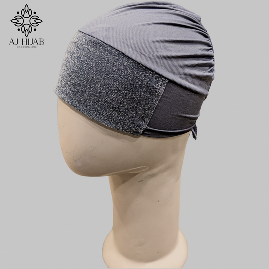 Shimmer Cap - Grey