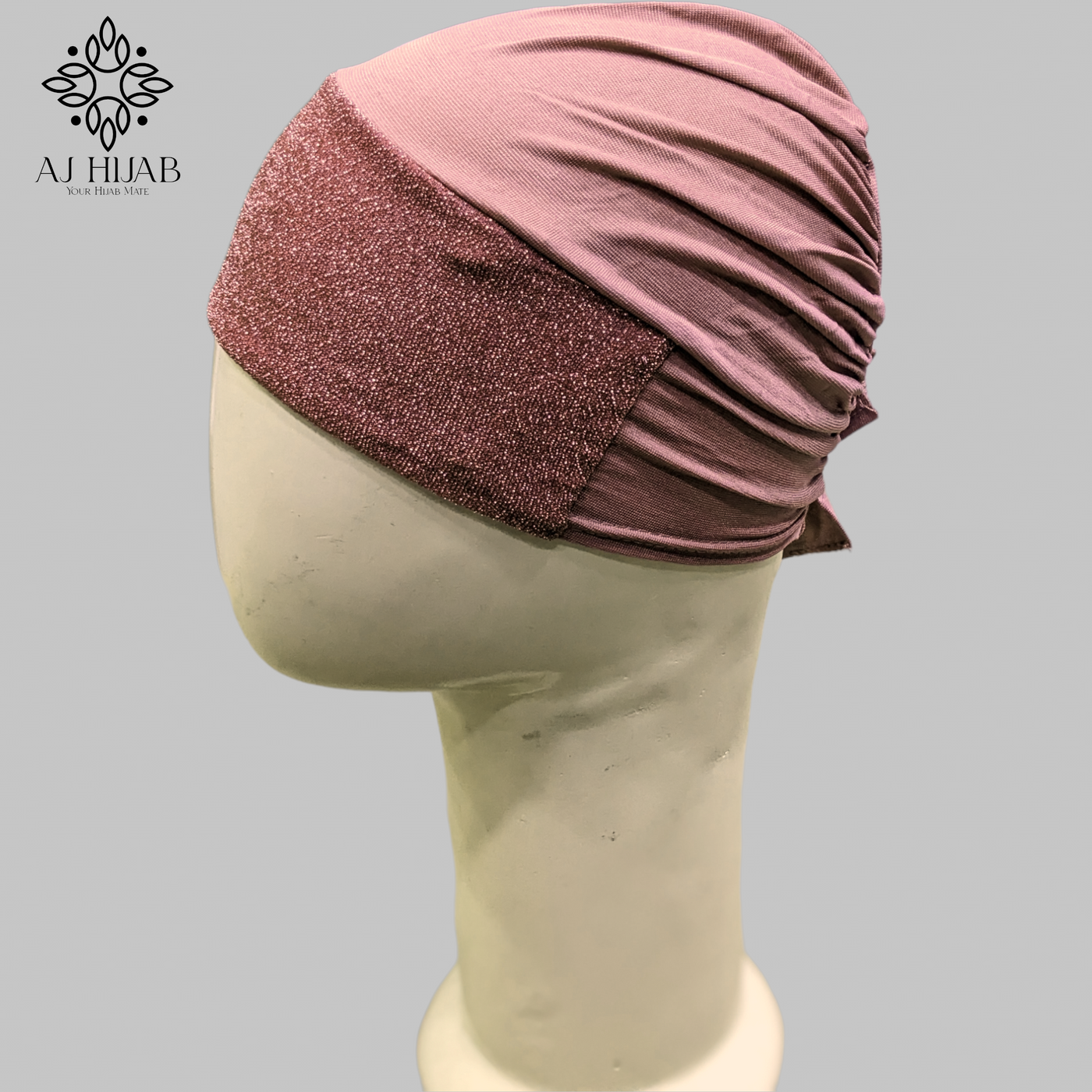 Shimmer Cap - Tea Pink