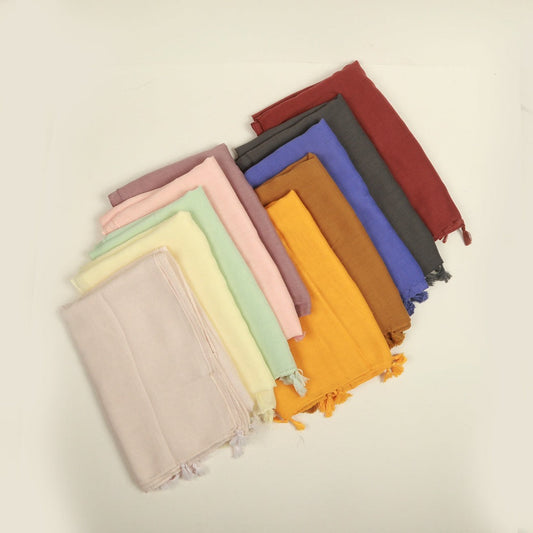 Bundle Of 9 - Plain Lawn Tassel (Select Colors)