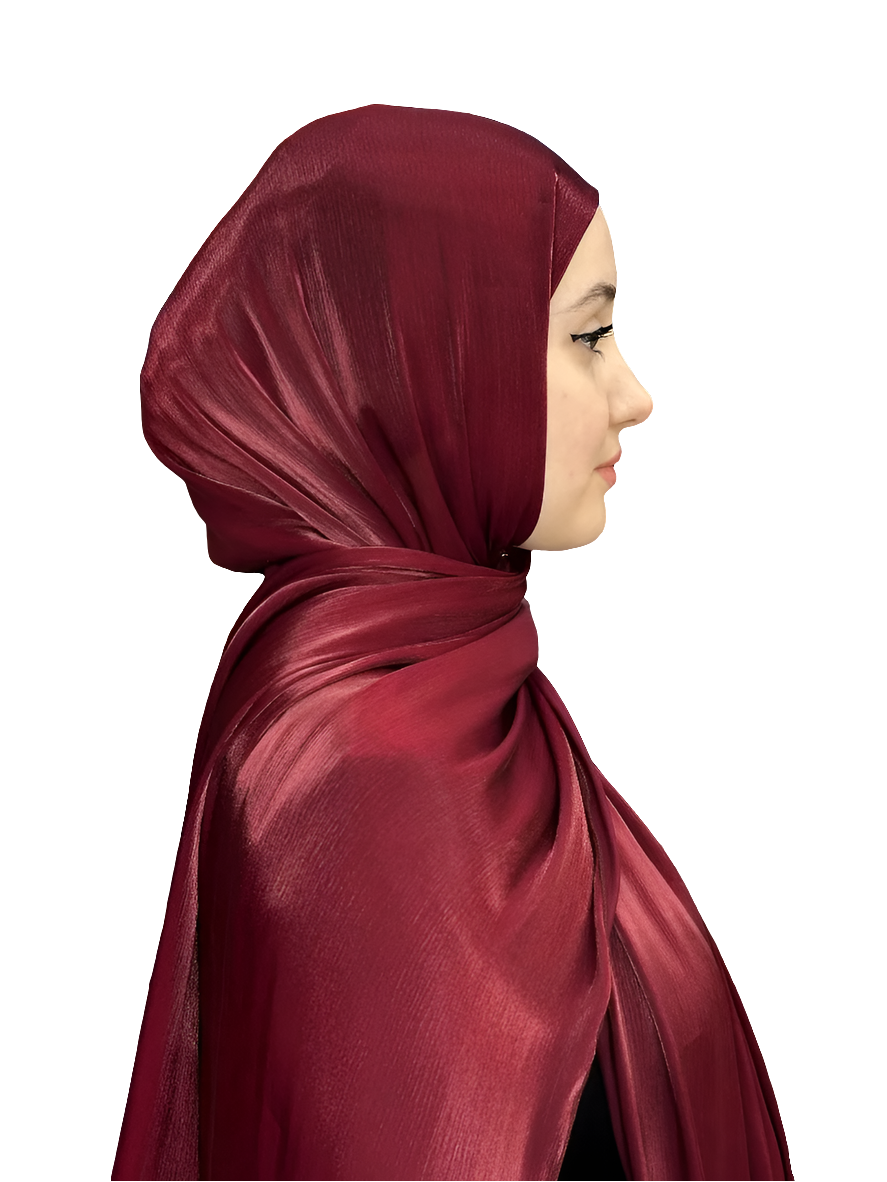 Luxury Silk - Maroon