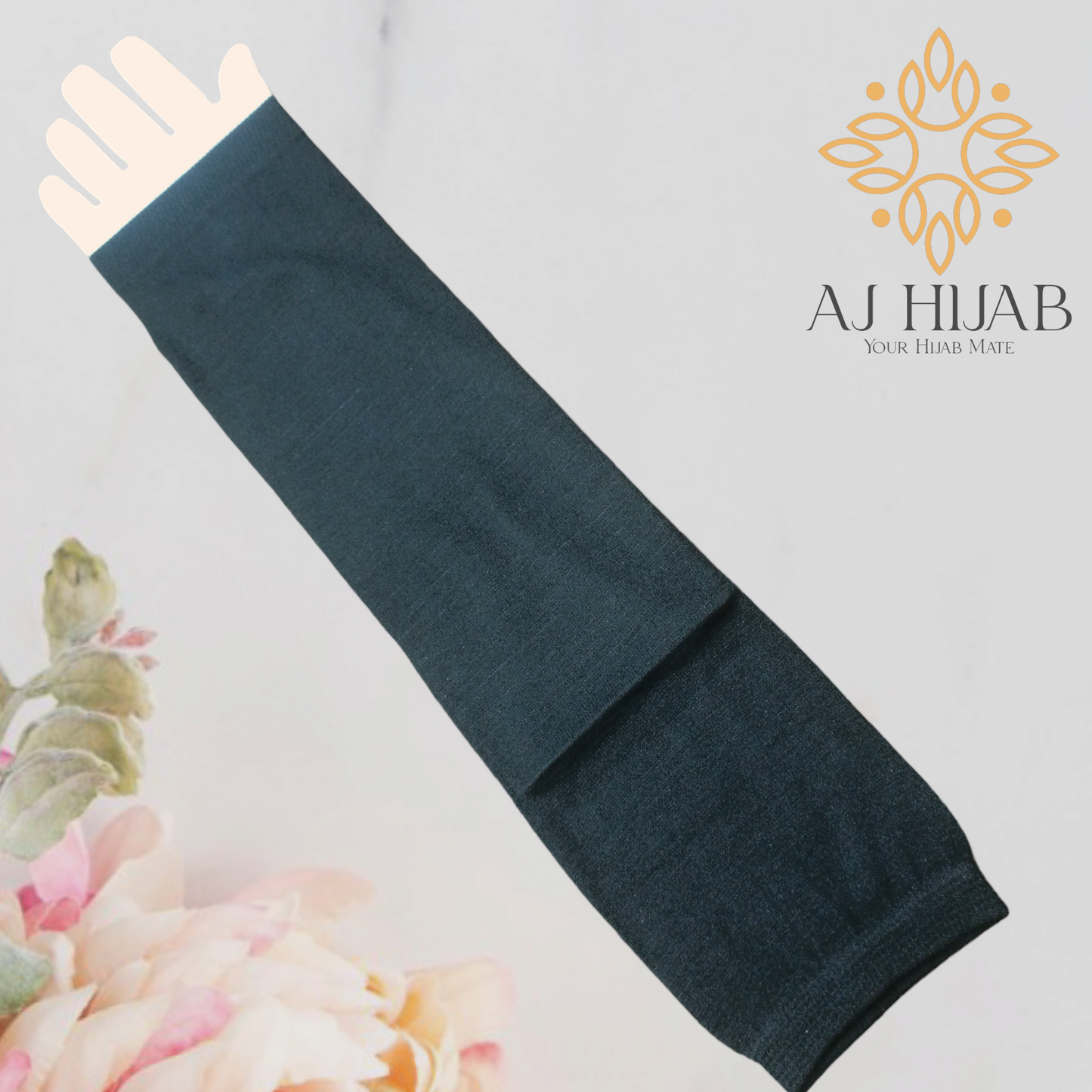 Adult Arm Sleeves - Black - AJ Hijab
