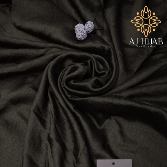 Commando Silk Crinkle Hijab - AJ Hijab