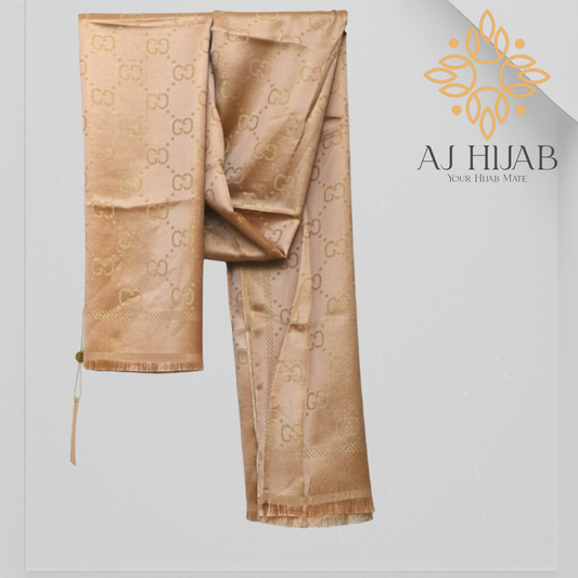 GC Gold Star Golden Hijab - AJ Hijab