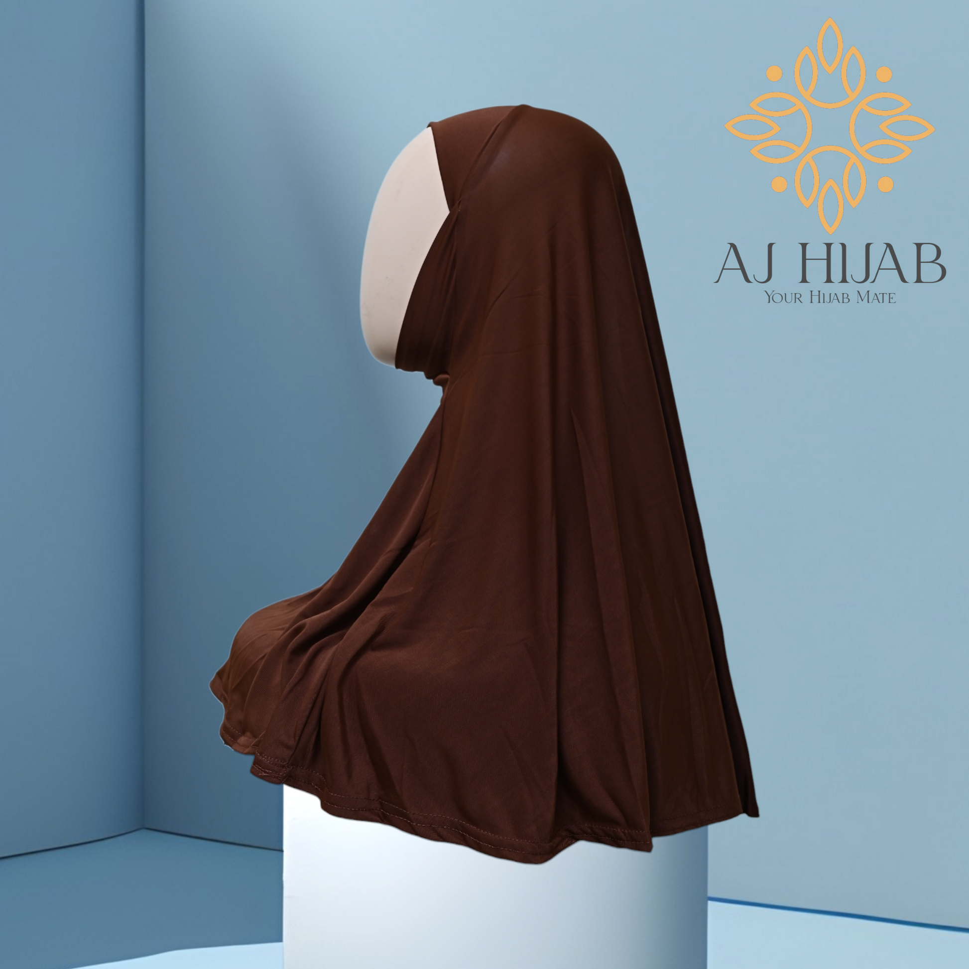 Rust Imported Medium Makhna - AJ Hijab