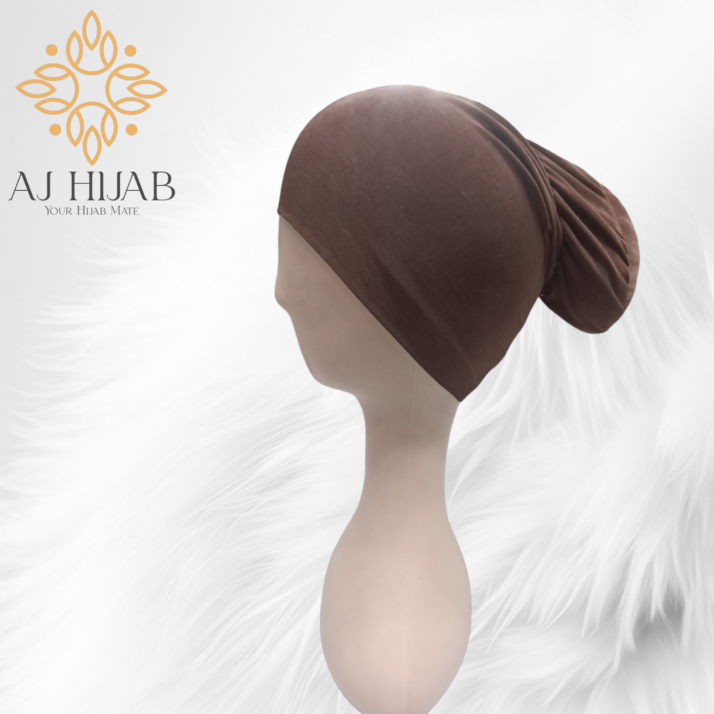 Jora Cap - Brown - AJ Hijab