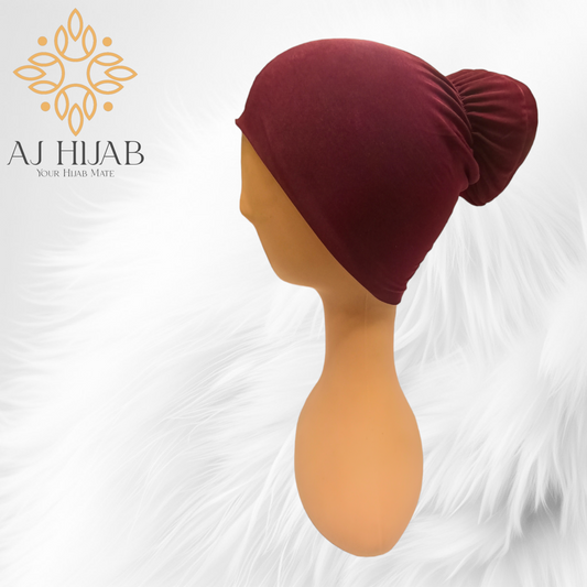 Jora Cap - Maroon - AJ Hijab
